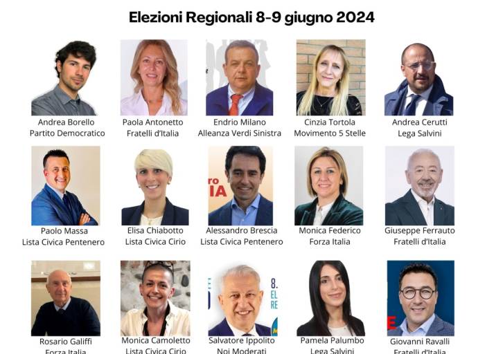 Mancano pochi giorni al voto. Ecco i candidati locali che provano a conquistarsi uno scranno a Palazzo Lascaris