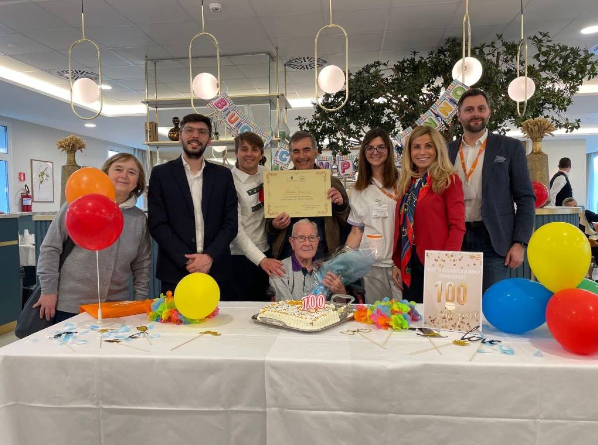 I 100 anni di Simeone Taddeo: un secolo di vita tra cultura, famiglia, passione per i viaggi e memoria
