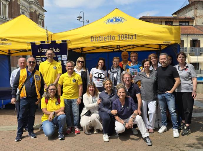 Doppio appuntamento nel weekend dedicato a diabete e prevenzione con il Lions Club Caselle Airport