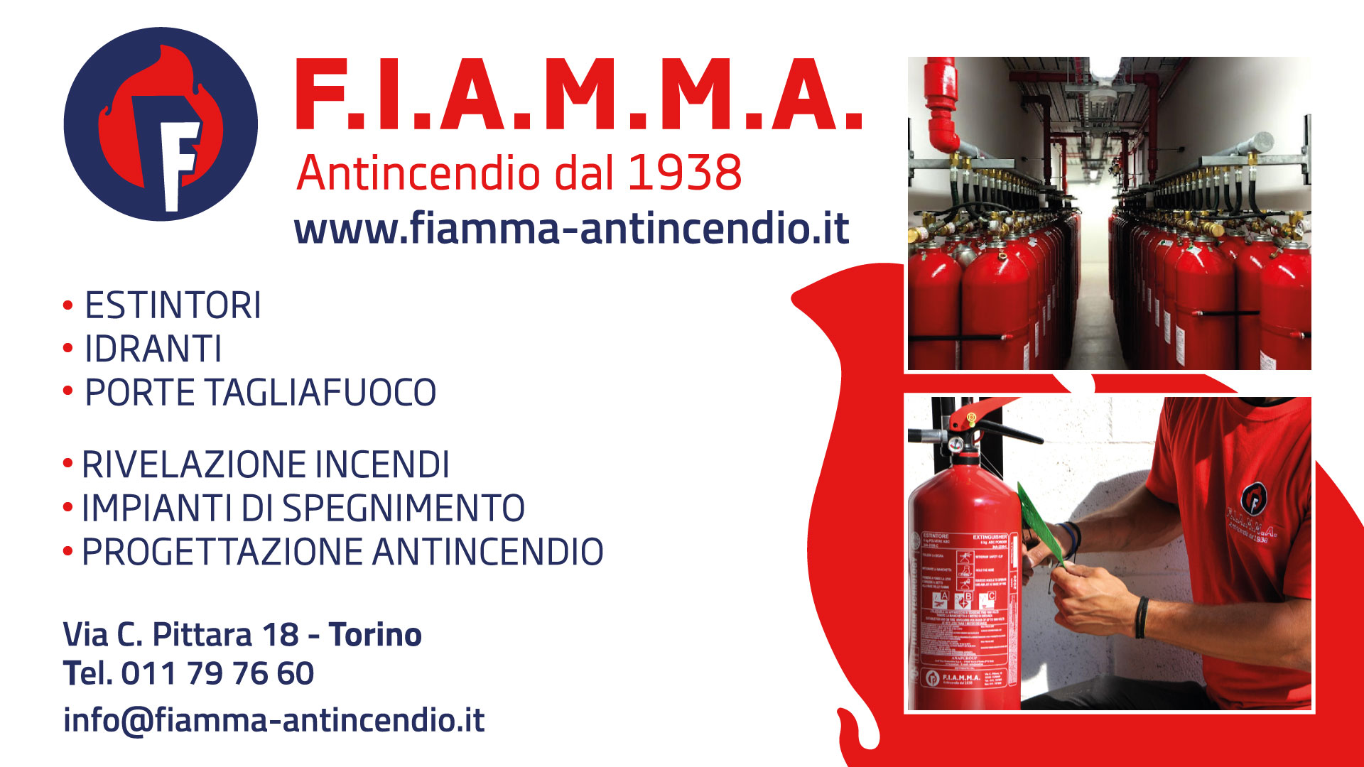 fiamma pubblicità Orizzontale